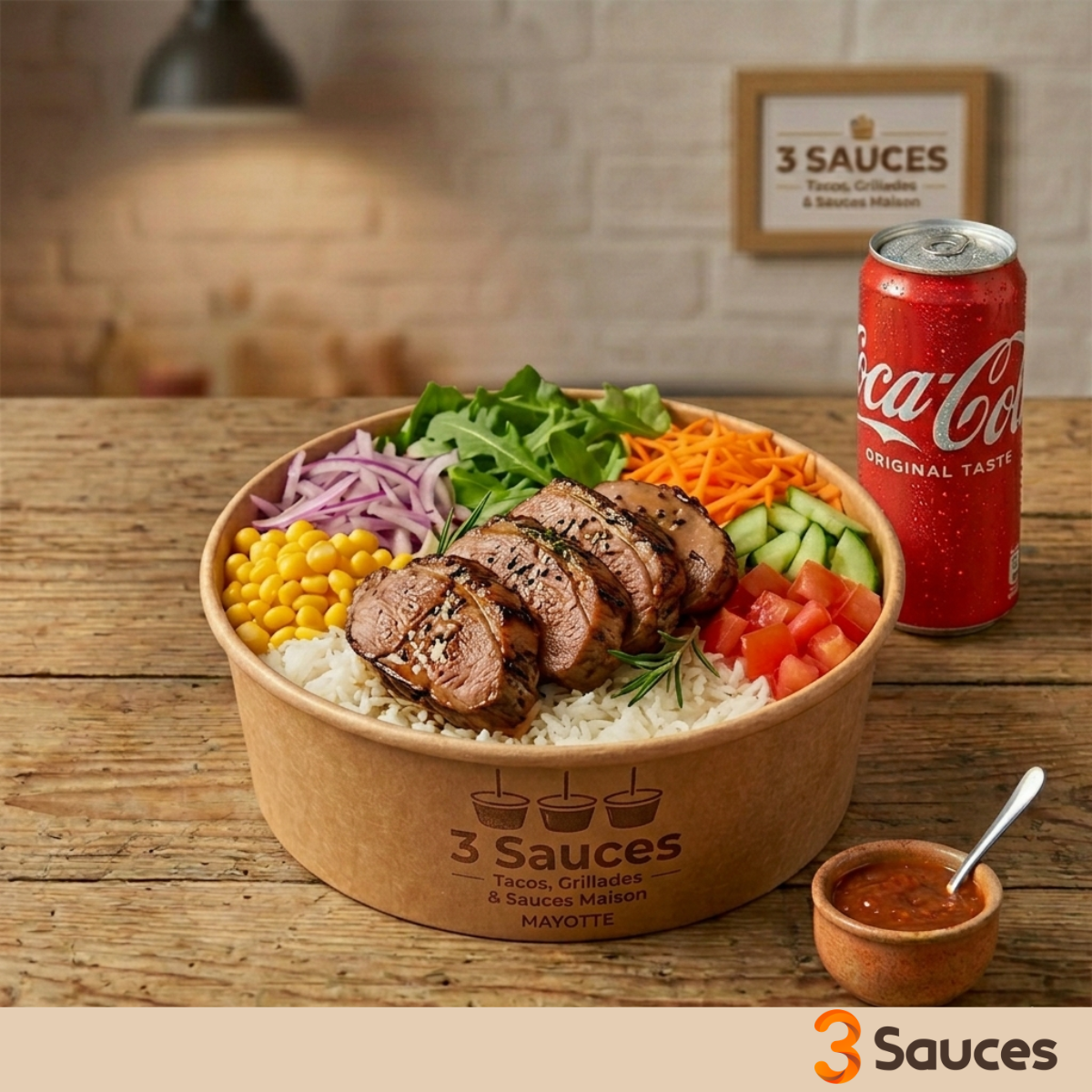 BOWL ROYAL— Agneau Grillé