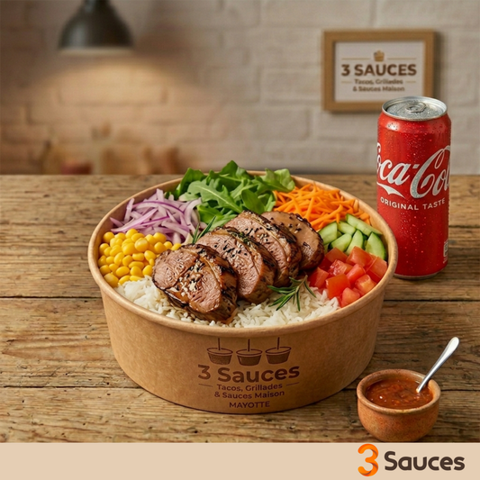 BOWL ROYAL— Agneau Grillé